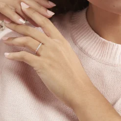 Histoire d'Or Alliance Amani Or Blanc Diamant Best