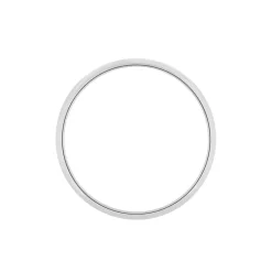 Histoire d'Or Alliance Aphroditia Ruban Plat or blanc Discount