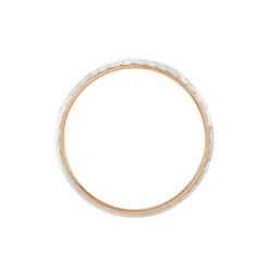 Histoire d'Or Alliance Argent Bicolore Nolan