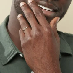 Histoire d'Or Alliance Argent Bicolore Nolan