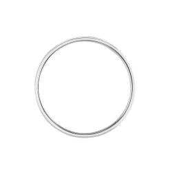 Histoire d'Or Alliance Artemissia Ruban Plat Or Blanc