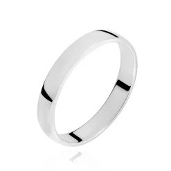 Histoire d'Or Alliance Artemissia Ruban Plat Or Blanc Outlet