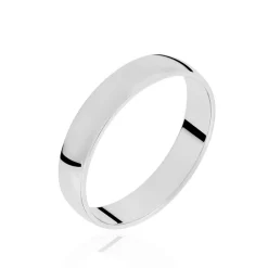 Histoire d'Or Alliance Artemissia Ruban Plat Or Blanc Hot