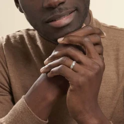 Histoire d'Or Alliance Artemissia Ruban Plat Or Blanc Hot