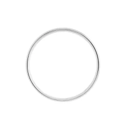 Histoire d'Or Alliance Basile Ruban Plat Or Blanc Outlet