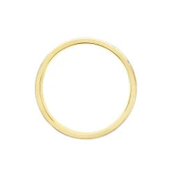 Histoire d'Or Alliance Beatrice Ruban Plat Or Bicolore Outlet