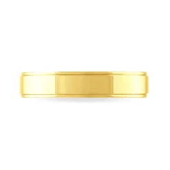 Histoire d'Or Alliance Beatrice Ruban Plat or jaune Outlet