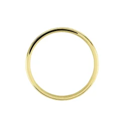 Histoire d'Or Alliance Beatrice Ruban Plat Or Bicolore Discount