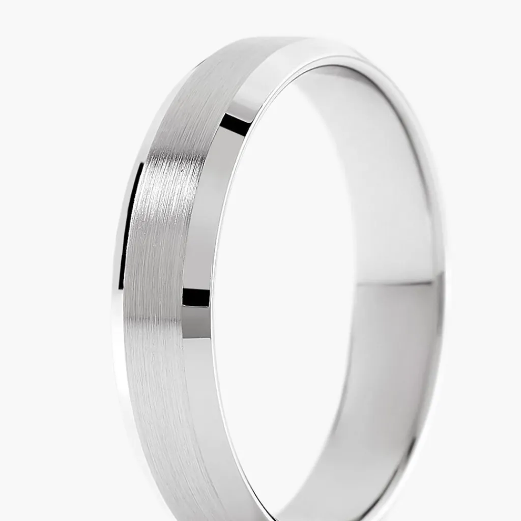 Histoire d'Or Alliance Berit Palladium Ruban Biseauté Best