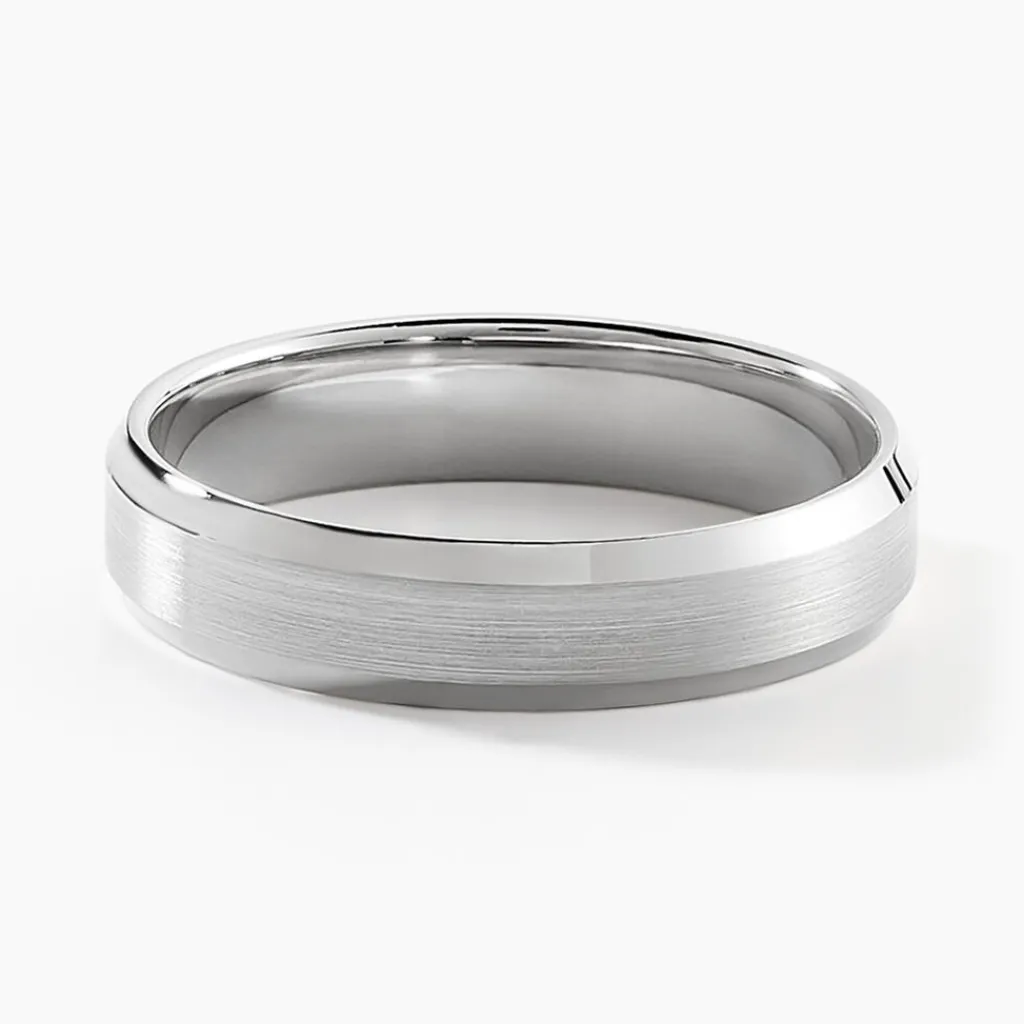 Histoire d'Or Alliance Berit Palladium Ruban Biseauté Best