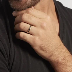 Histoire d'Or Alliance Camille Ruban Plat or jaune