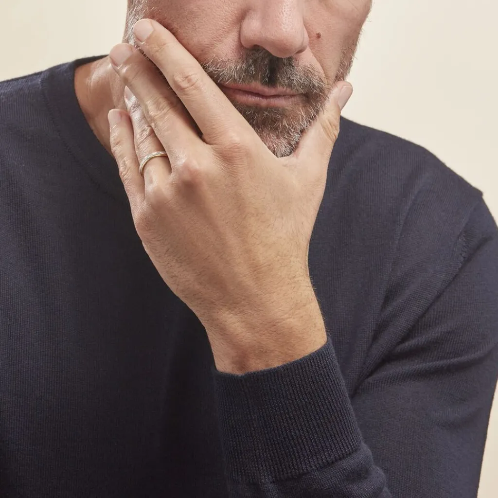 Histoire d'Or Alliance Cesarius Ruban Plat Or Bicolore Discount