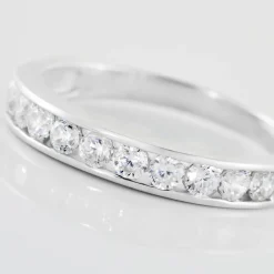 Histoire d'Or Alliance Céllia Argent Blanc Oxyde De Zirconium Best