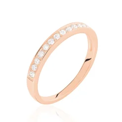 Histoire d'Or Alliance Collection Juliette Or Rose Diamant Discount