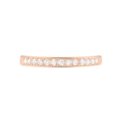 Histoire d'Or Alliance Collection Juliette Or Rose Diamant Discount