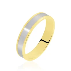 Histoire d'Or Alliance Darko Or Bicolore Clearance