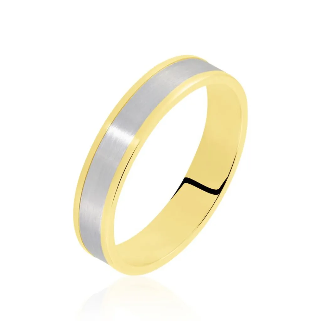 Histoire d'Or Alliance Darko Or Bicolore Clearance