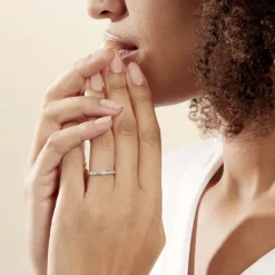 Histoire d'Or Alliance Davila De Zirconium or blanc oxyde Sale