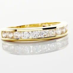 Histoire d'Or Alliance Davila De Zirconium or jaune oxyde New