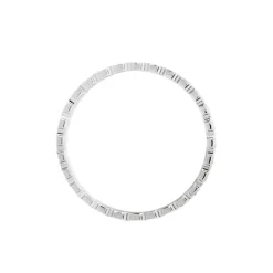 Histoire d'Or Alliance Dentelle 2 Rangs Diamantee Or Blanc Outlet