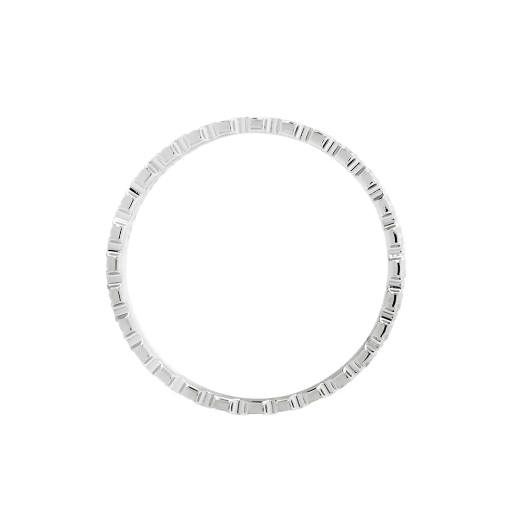 Histoire d'Or Alliance Dentelle 2 Rangs Diamantee Or Blanc Outlet