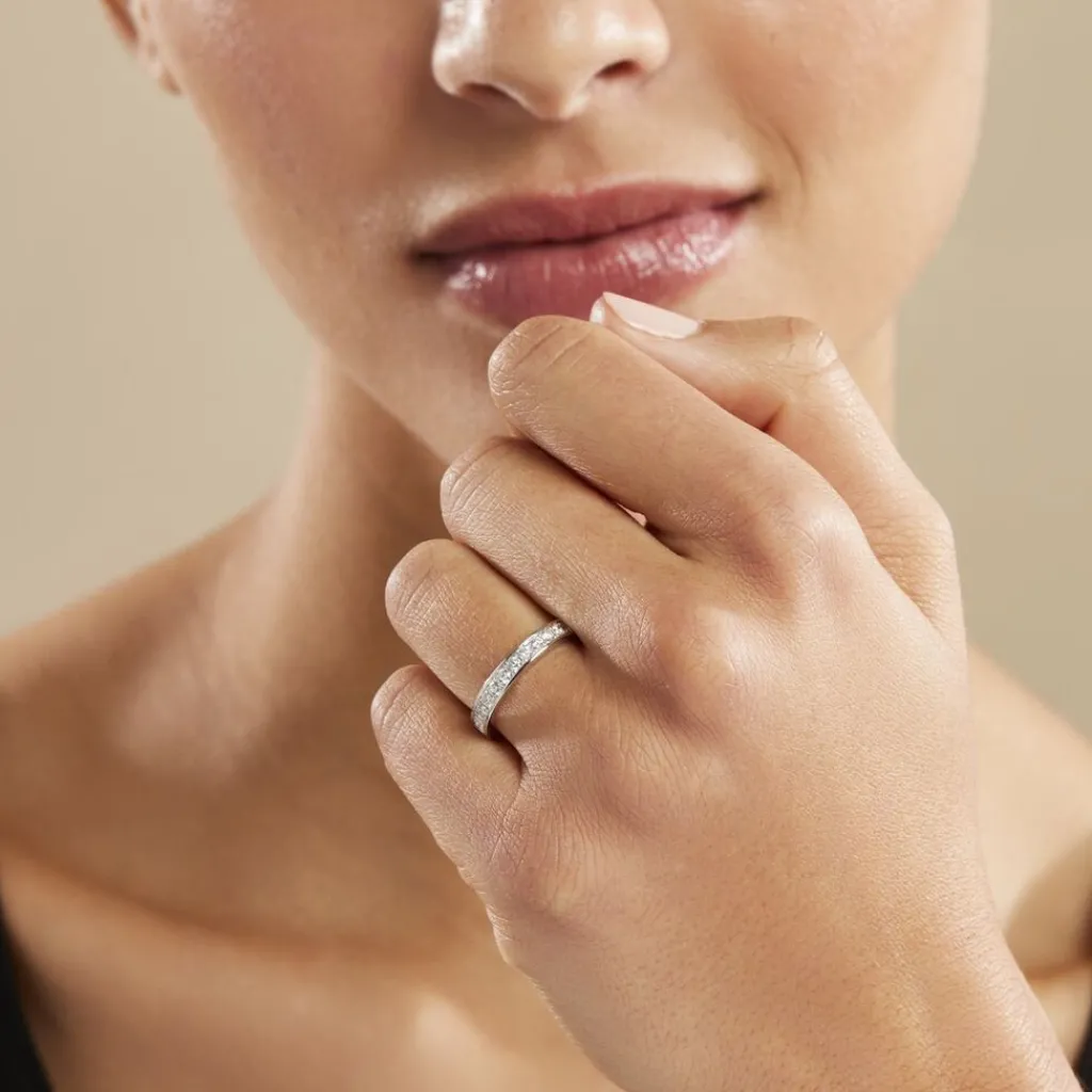 Histoire d'Or Alliance Dionysa Or Blanc Diamant Online