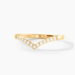 Histoire d'Or Alliance Echo Or Jaune Diamant Synthétique Clearance