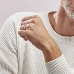 Histoire d'Or Alliance Effet Epi Mat Or Bicolore Best