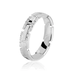 Histoire d'Or Alliance Elohane Or Blanc Clearance