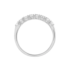 Histoire d'Or Alliance Eloisa Or Blanc Diamant Synthetique Outlet