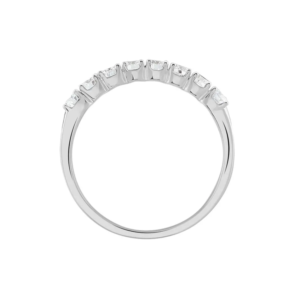 Histoire d'Or Alliance Eloisa Or Blanc Diamant Synthetique Outlet