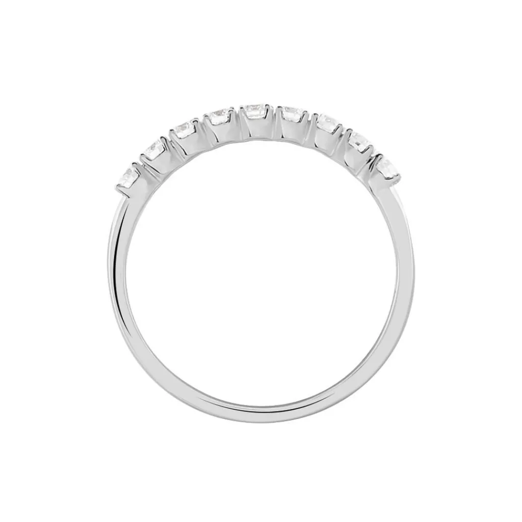 Histoire d'Or Alliance Eloisa Or Blanc Diamant Synthetique New