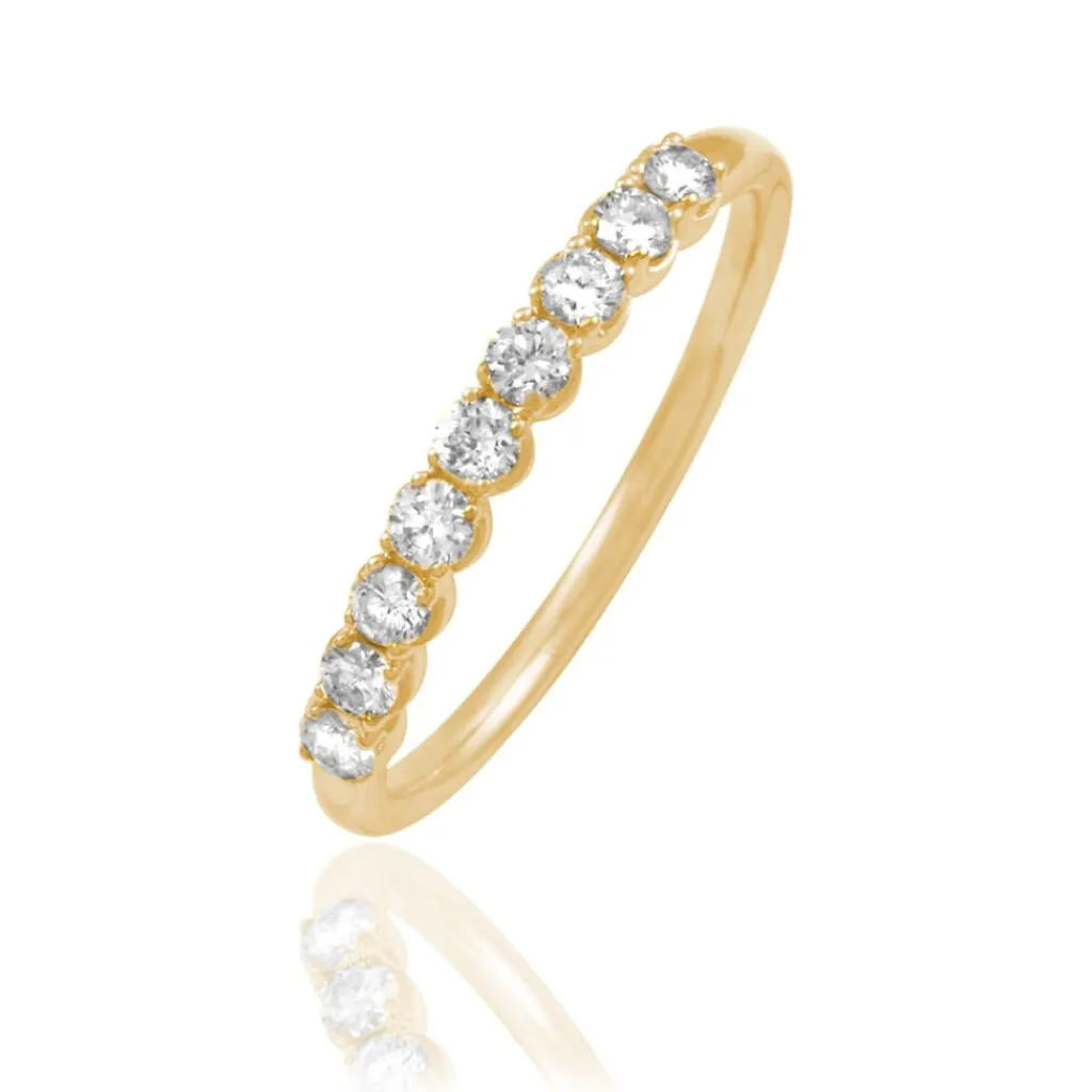 Histoire d'Or Alliance Eloise or jaune diamant