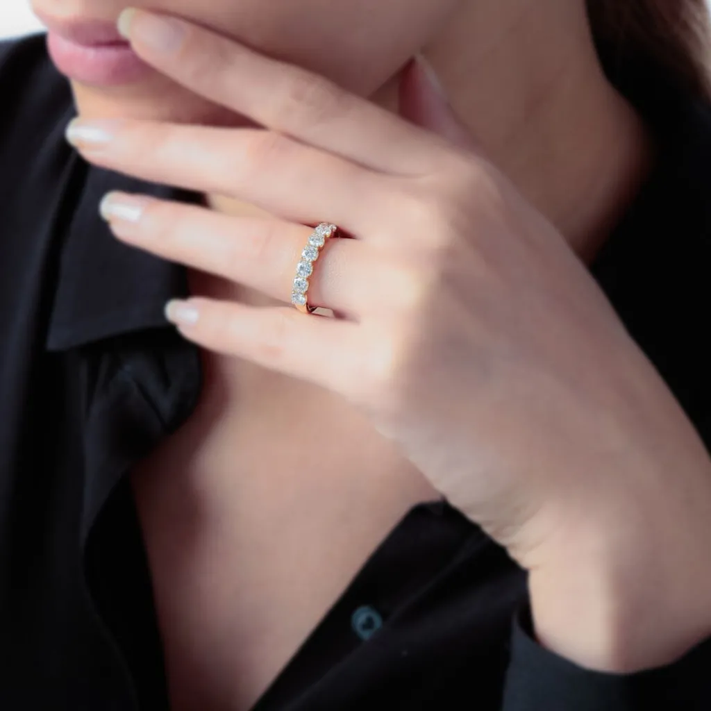 Histoire d'Or Alliance Eloise or rose diamant Outlet