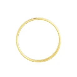 Histoire d'Or Alliance Faceteana Ruban Plat Or Bicolore