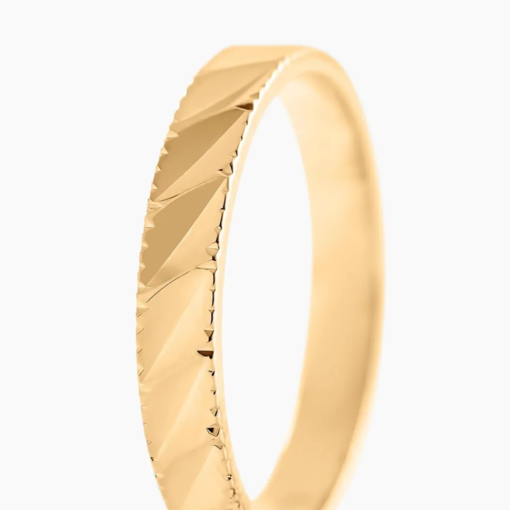 Histoire d'Or Alliance Facetee Or Jaune Best
