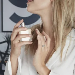 Histoire d'Or Alliance Fantaisie Diamantee Ruban Plat or blanc Best