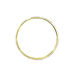 Histoire d'Or Alliance Fantaisie Ruban Plat Or Bicolore Sale