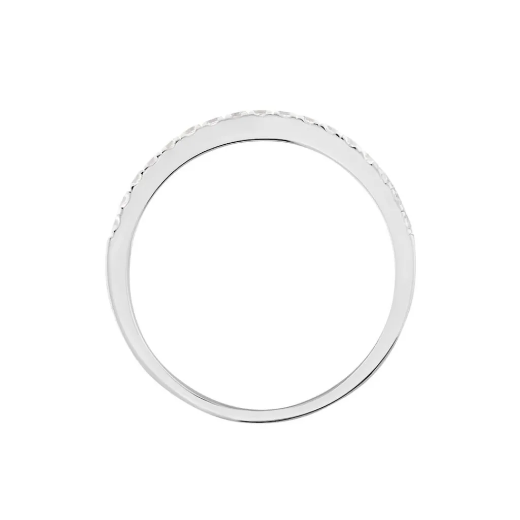 Histoire d'Or Alliance Florence Argent Blanc Oxyde De Zirconium Discount