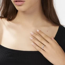 Histoire d'Or Alliance Giulia or blanc diamant