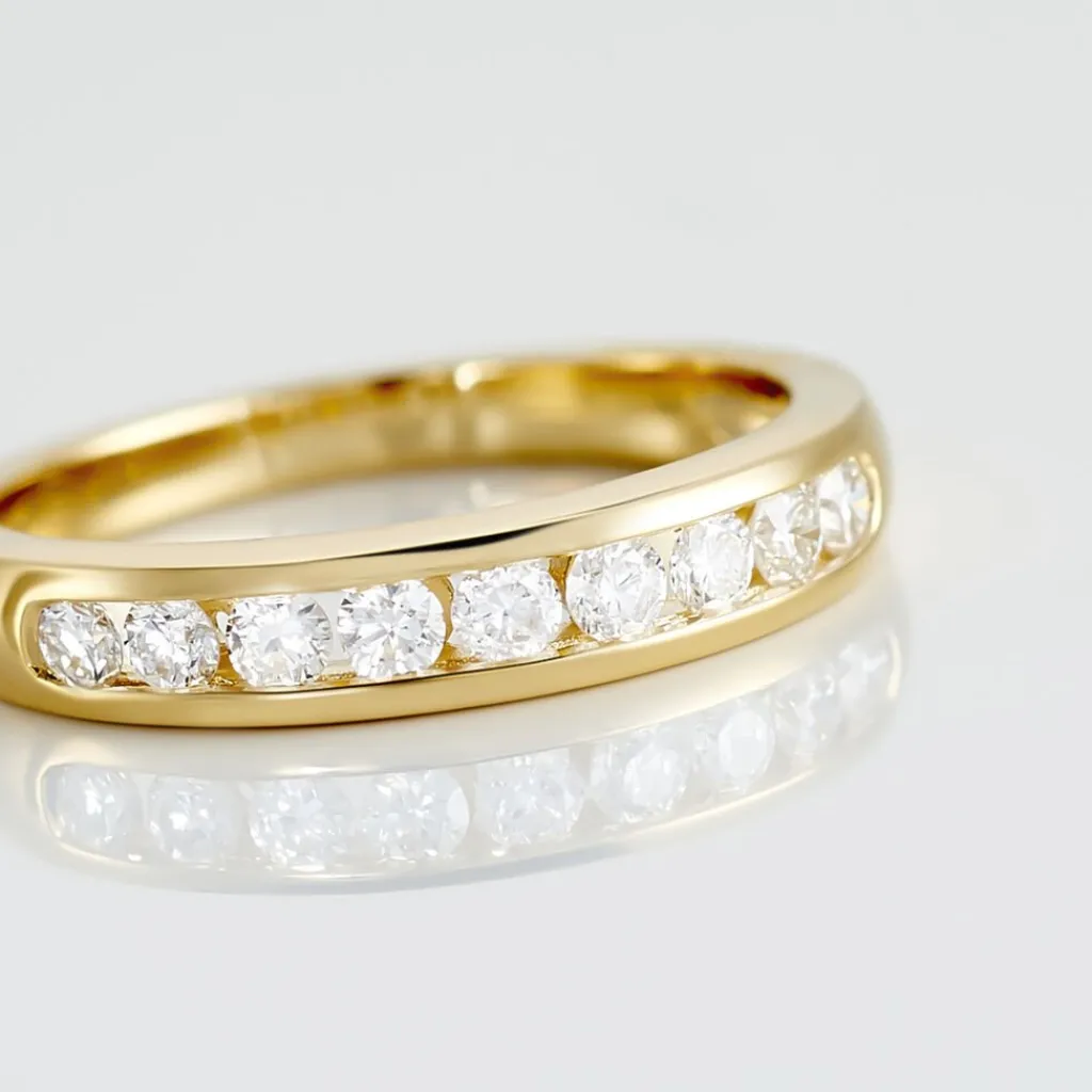 Histoire d'Or Alliance Giulia or jaune diamant