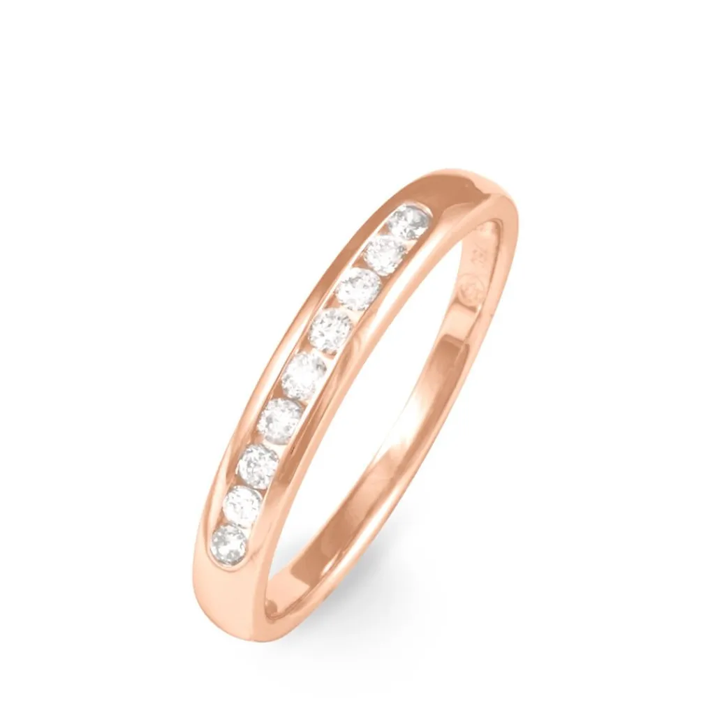 Histoire d'Or Alliance Giulia or rose diamant Best
