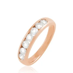Histoire d'Or Alliance Giulia or rose diamant New