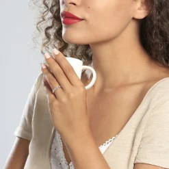 Histoire d'Or Alliance Heldea Ruban Plat Or Bicolore Best