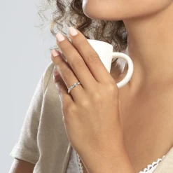 Histoire d'Or Alliance Heldea Ruban Plat Or Bicolore Best