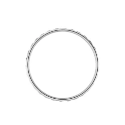 Histoire d'Or Alliance Heldea Ruban Plat Or Blanc Discount