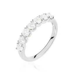 Histoire d'Or Alliance Hera Or Blanc Diamant New