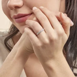 Histoire d'Or Alliance Hera Or Blanc Diamant Discount