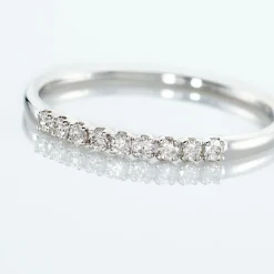 Histoire d'Or Alliance Hera or blanc diamant