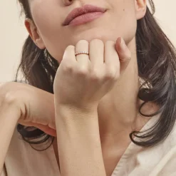 Histoire d'Or Alliance Hera Or Jaune Diamant Outlet